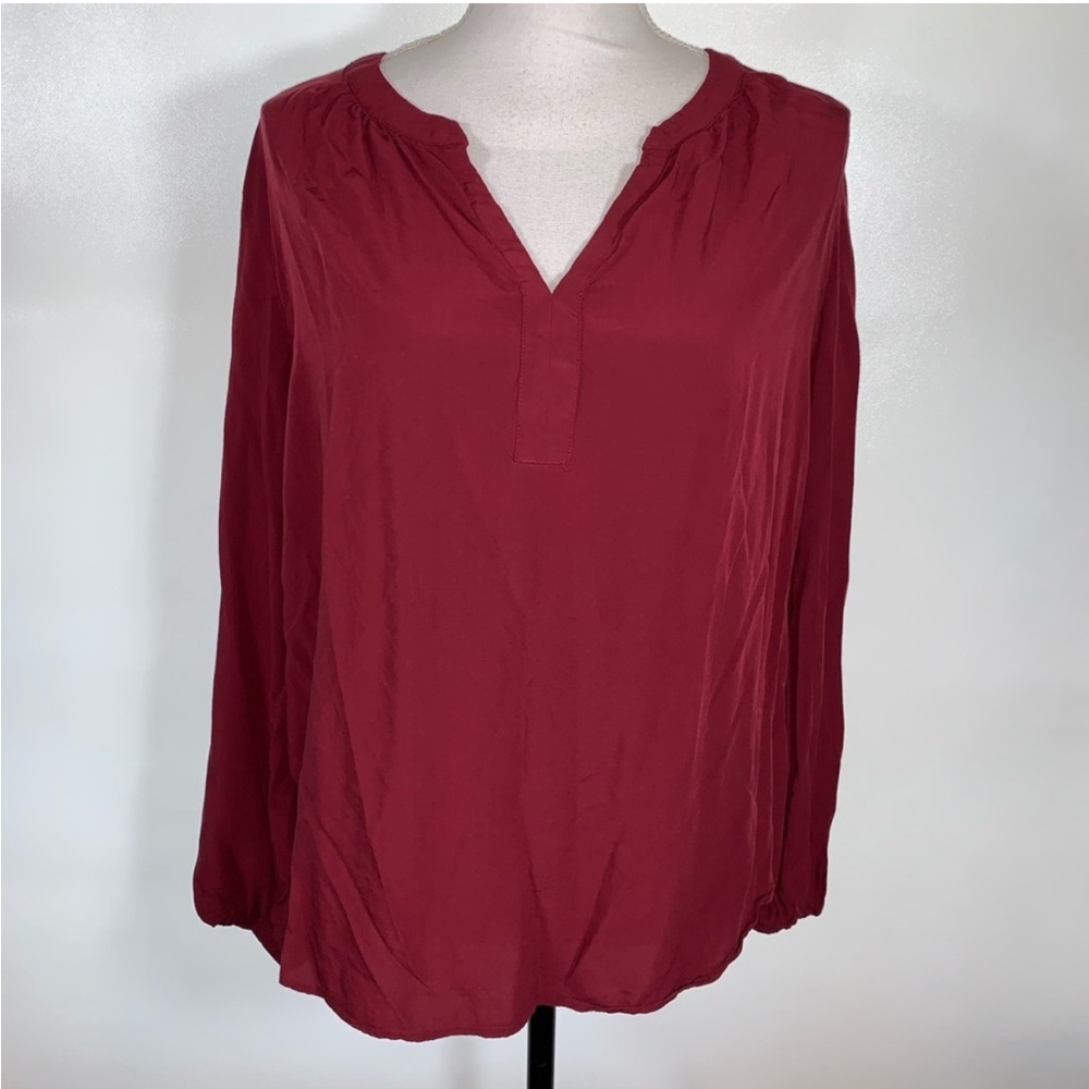 Red XL Loft Outlet blouse